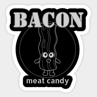 Bacon, Meat Candy Sticker